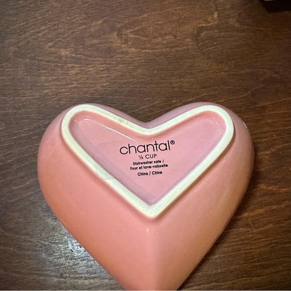 Chantal Ceramic Heart Shaped Measuring cups - Picture 6 of 10
